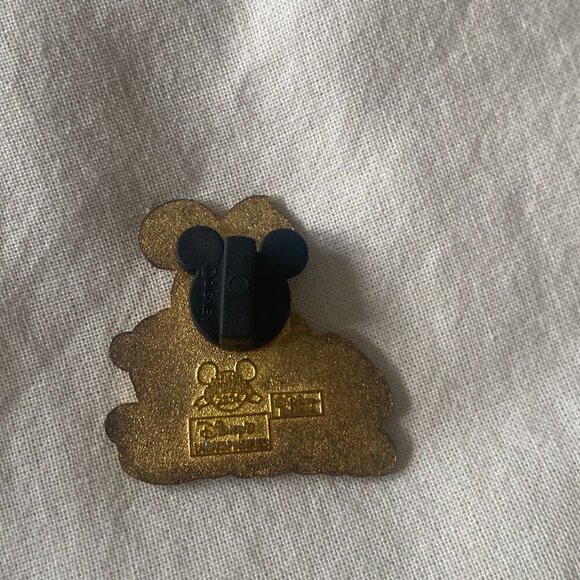 2004 LANYARD SERIES - Golden MINNIE MOUSE Autograph - Disney Character Pin (303) - Picture 2 of 4